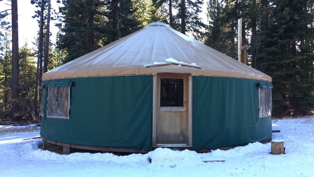Winter Discovery Center Yurt
